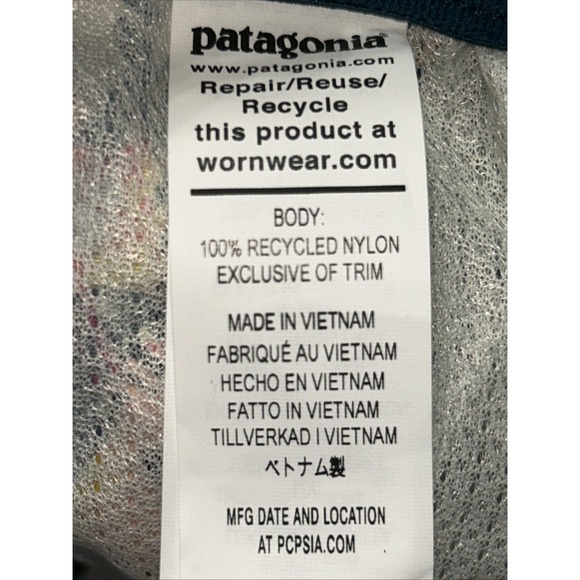 NWT Women's Patagonia 5" Baggies Shorts Nylon Pockets $69 Wild Botanist 57059 MD - Picture 7 of 11